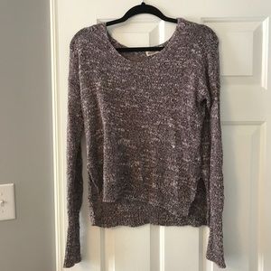 Maroon/black/white Hollister sweater